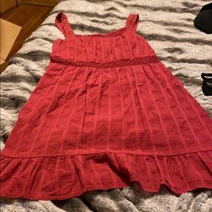 Red Target Dress